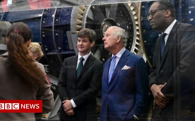  Prince Charles visits sustainable aviation laboratory