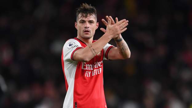  Granit Xhaka: Arsenal midfielder came close to quitting club over ‘pure hate’ from supporters