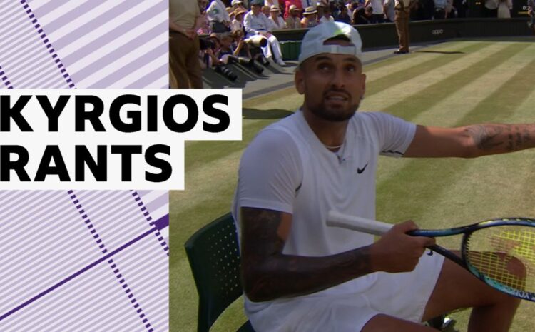  Wimbledon 2022: Watch Nick Kyrgios rant to umpire about fan