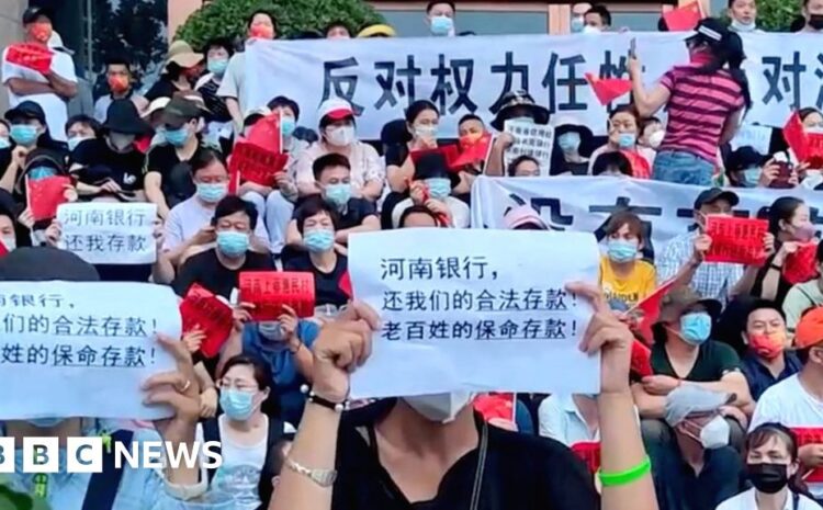  Henan: Officials pledge to release funds after China bank protest