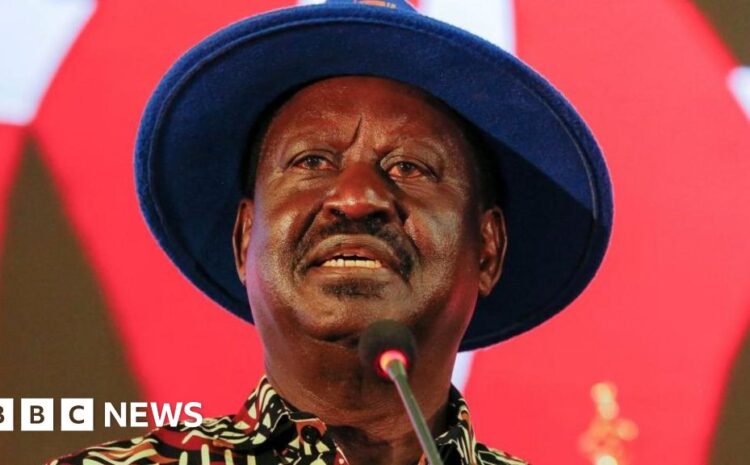  Raila Odinga challenges Kenya election result