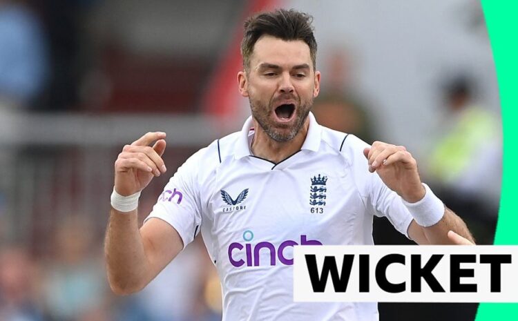  England v South Africa: James Anderson has opener Sarel Erwee caught behind for three