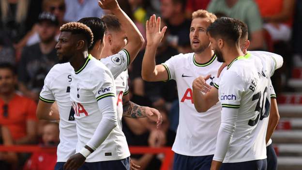  Nottingham Forest 0-2 Tottenham: Harry Kane double seals Spurs victory