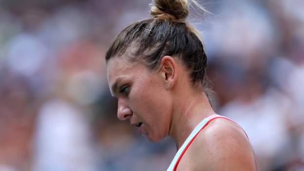  US Open: Simona Halep suffers first-round loss to Ukraine’s Daria Snigur
