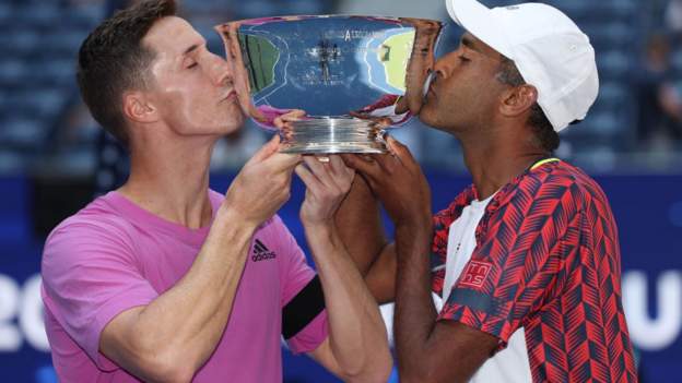  US Open: Joe Salisbury & Rajeev Ram become first pair this century to retain men’s doubles title