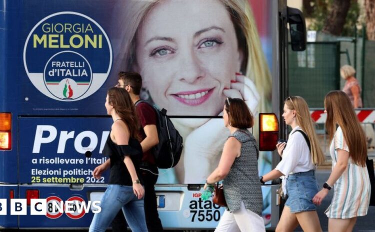  Italy votes as far-right Meloni looks for victory