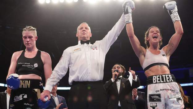  Terri Harper secures WBA title with dominant win over Scotland’s Hannah Rankin