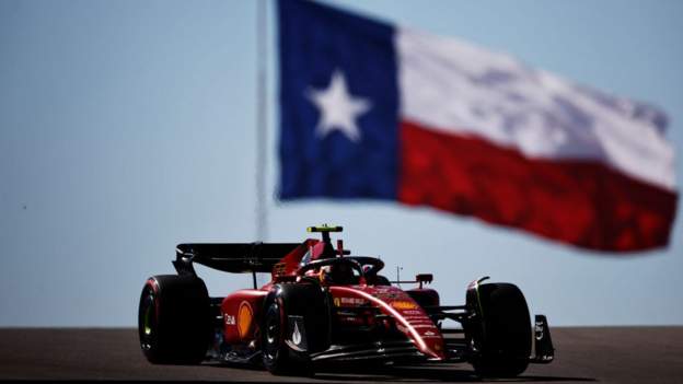  United States Grand Prix: Ferrari’s Carlos Sainz and Charles Leclerc head practice sessions