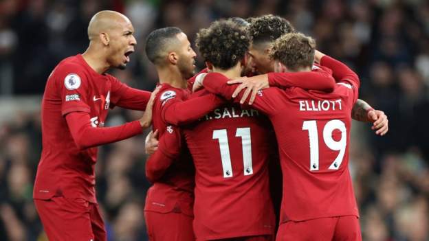  Tottenham Hotspur 1-2 Liverpool: Mohamed Salah scores double in Reds win