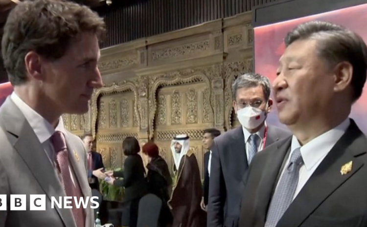  G20: Xi accuses Trudeau of leaks to media about China-Canada relations