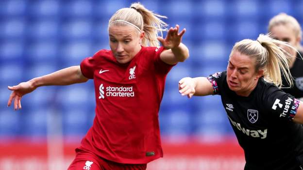 Liverpool 2-0 West Ham: Dominant Reds claim first WSL win since opening day 
