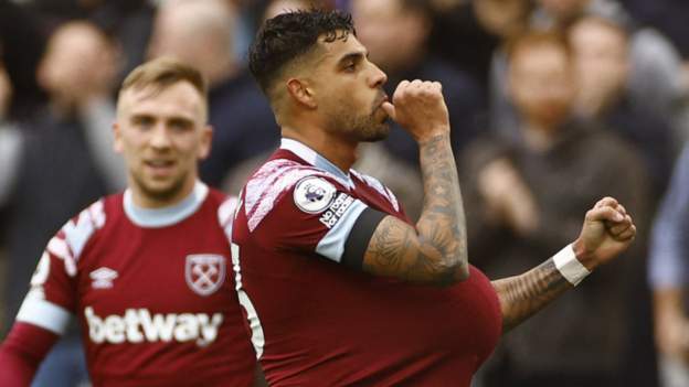  West Ham United 1-1 Chelsea: Emerson Palmieri equalises against his former club