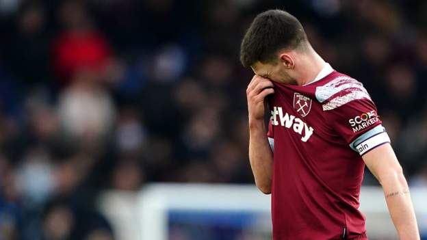  Brighton 4-0 West Ham: Declan Rice says defeat was ‘demoralising’ for Hammers