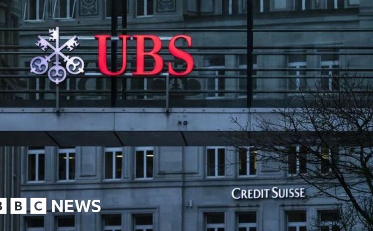  UBS agrees to rescue deal for troubled bank Credit Suisse