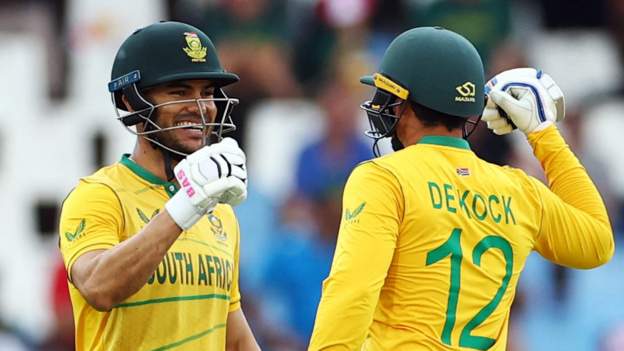  South Africa v West Indies: Proteas chase record 259 as Johnson Charles & Quinton de Kock hit hundreds