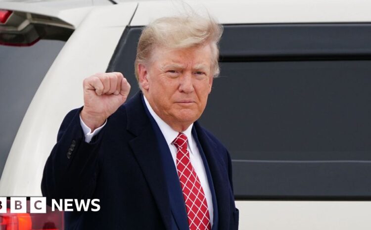  Trump says 'it is great to be home' on Scotland visit