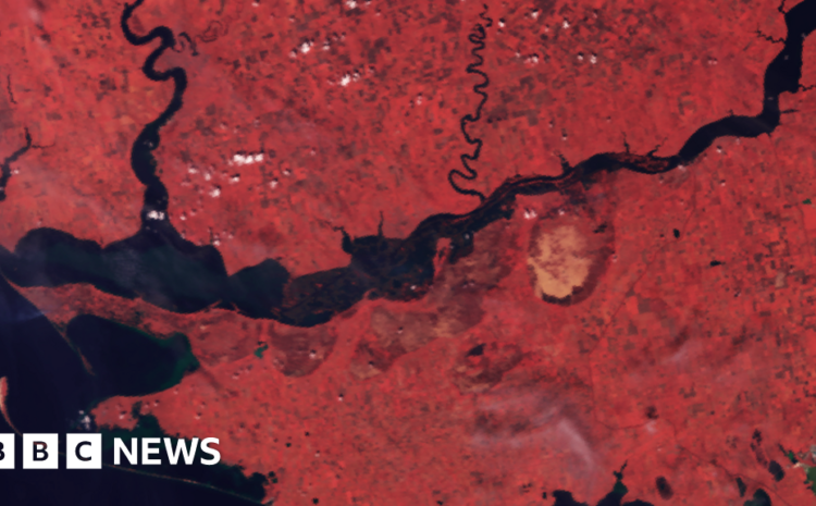  Ukraine dam: Maps and before and after images reveal scale of disaster 
