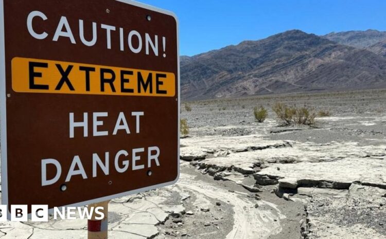  Extreme heat intensifies across south-west US