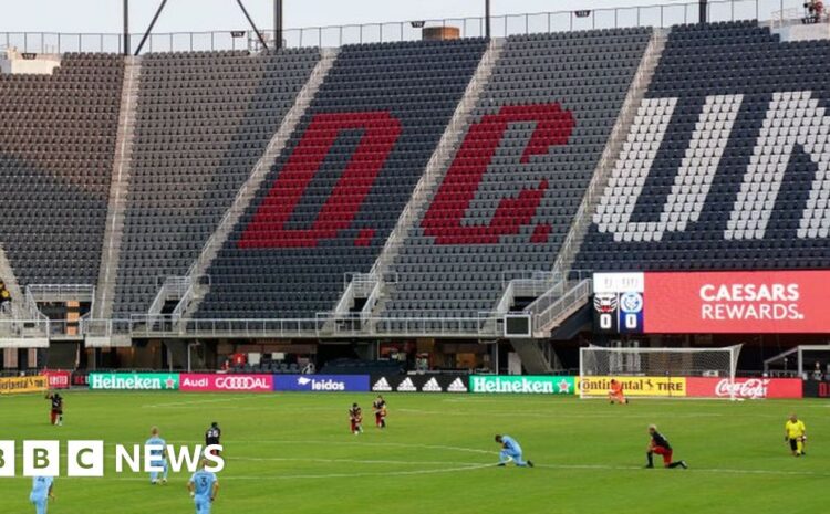  DC United: US sports trainer fired for 'discriminatory' hand gesture