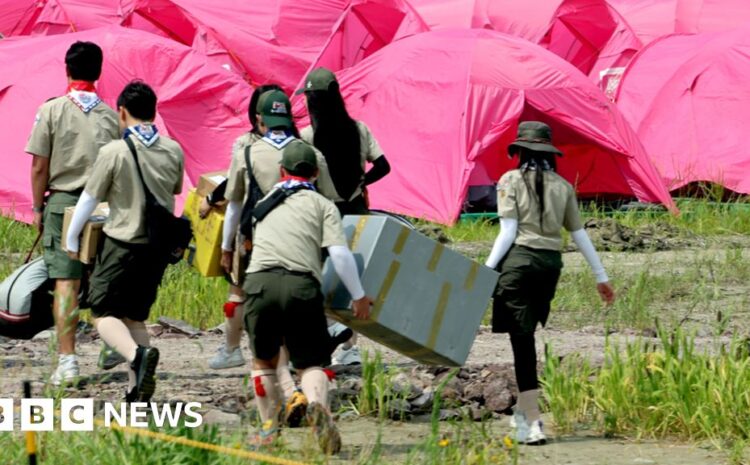  UK scouts pulled out of camp after S Korea heatwave