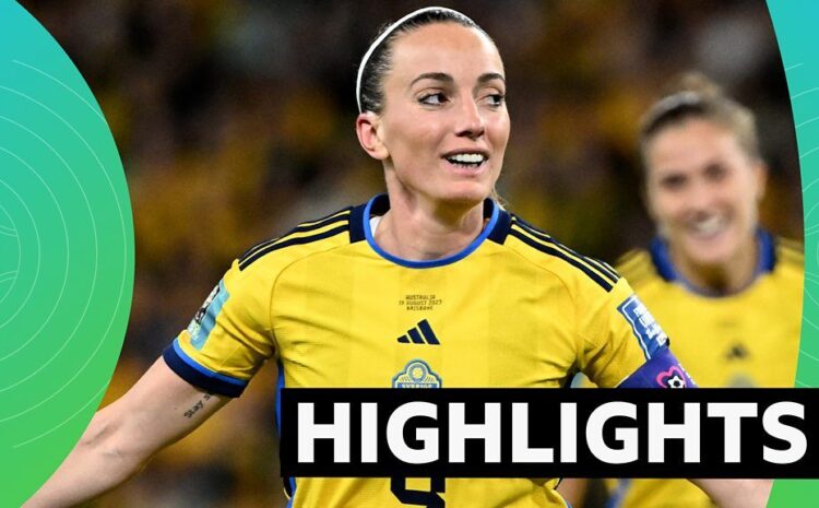  Women’s World Cup 2023: Sweden defeat co-hosts Australia 2-0 to finish third