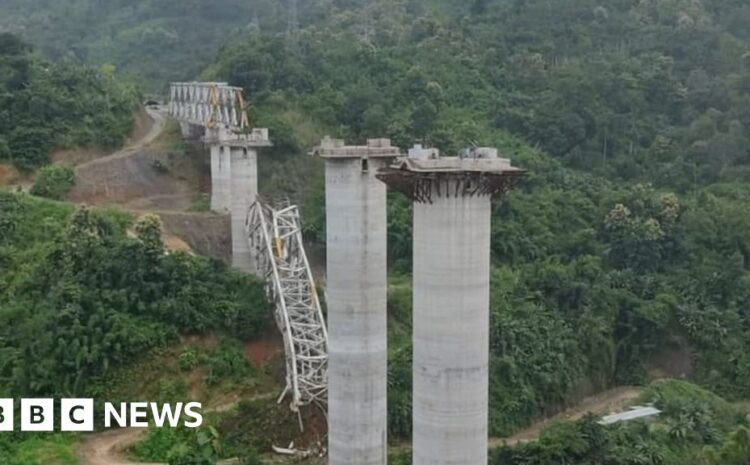  India bridge collapse: At least 26 killed at construction site