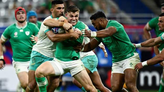  South Africa 8-13 Ireland: Irish deliver statement World Cup win over holders in Paris