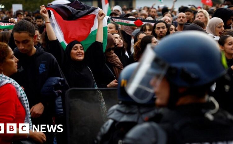  France bans all pro-Palestinian demonstrations