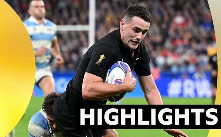  New Zealand thrash Argentina to reach record fifth World Cup final