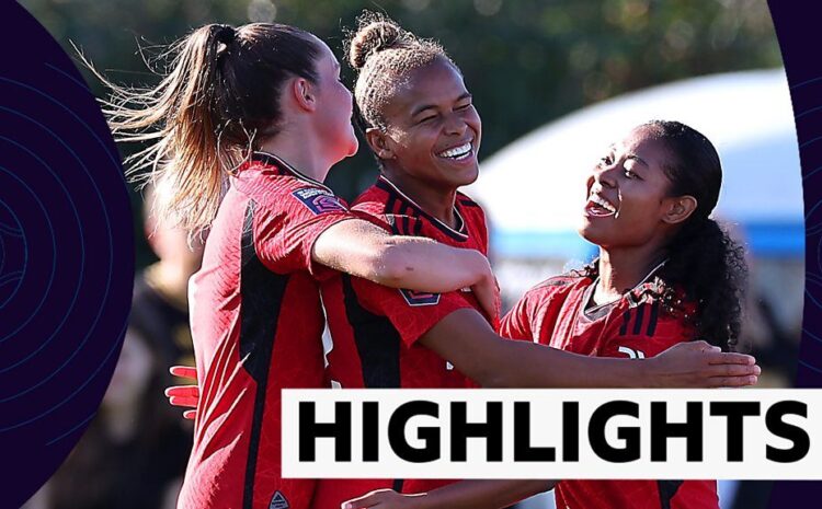  WSL highlights: Watch all five goals as Man Utd thrash Everton