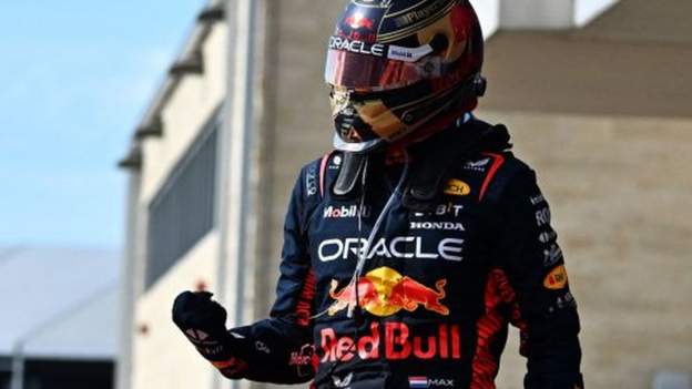  United States Grand Prix: Max Verstappen wins ahead of charging Lewis Hamilton