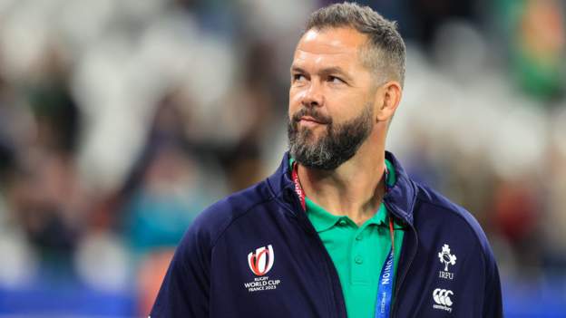  Andy Farrell: Ireland head coach named World Rugby coach of the year