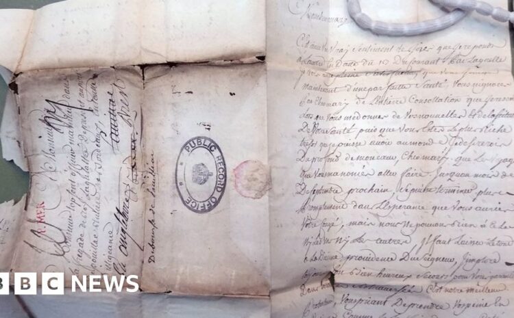  Letters from Seven Years' War opened 250 years later