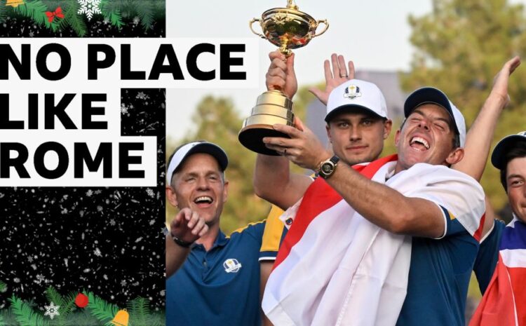  Ryder Cup 2023: Key moments as Europe regain trophy in Rome