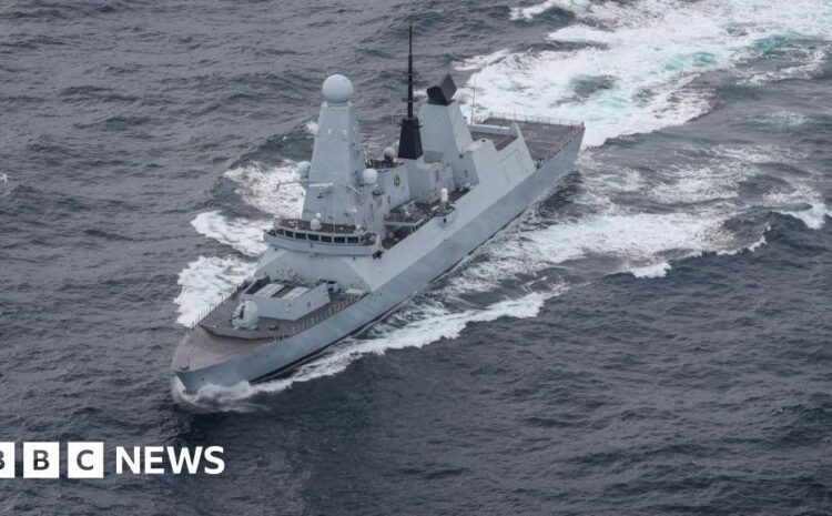  HMS Diamond: British warship shoots down suspected attack drone in Red Sea