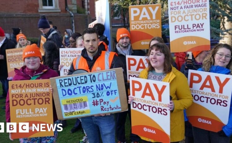  Junior doctors' strike: Thousands of NHS appointments hit by walkout