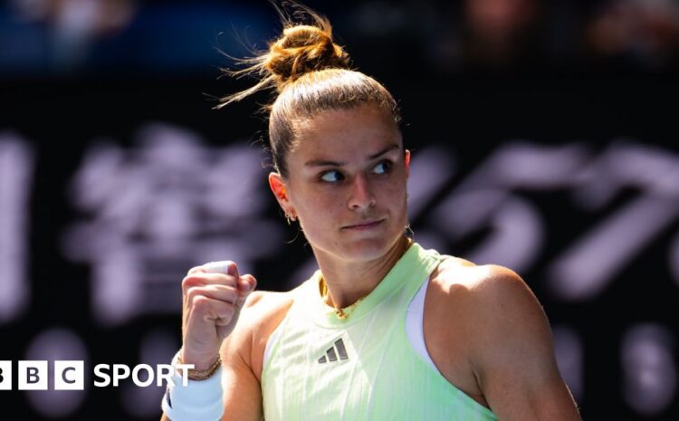  Australian Open 2024 results: Maria Sakkari wins first Grand Slam match in a year