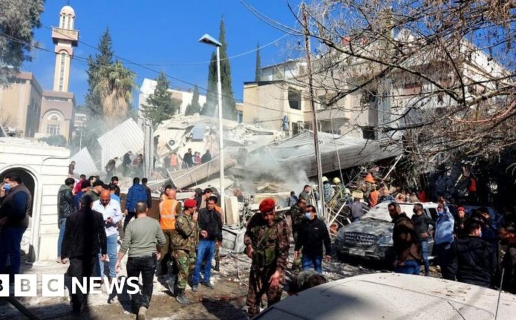  Explosions hit Syrian capital – local media