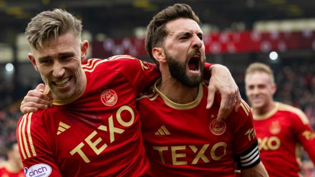  Aberdeen 3-1 Kilmarnock: Much-improved hosts through to Scottish Cup semis