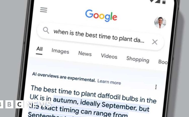  Google using AI to create search answers in UK trial